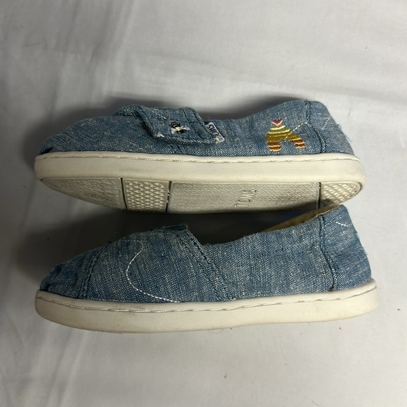 Toms - Classic Alpargata canvas shoe with embroidered bee design - Picture 3 of 6